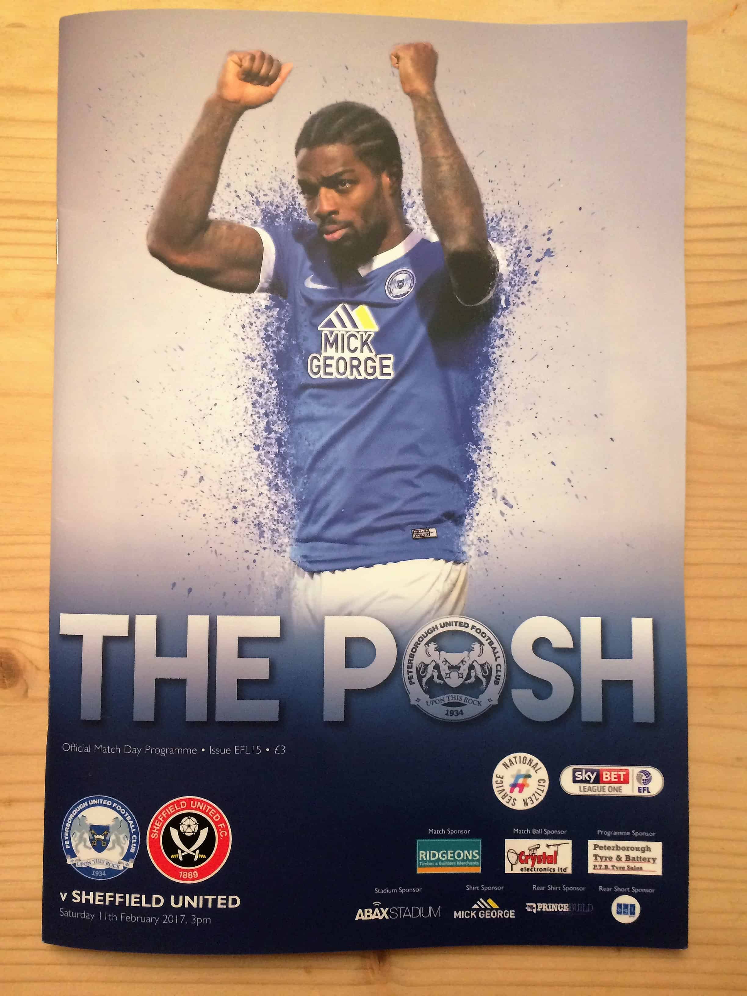 Peterborough United FC v Sheffield United FC